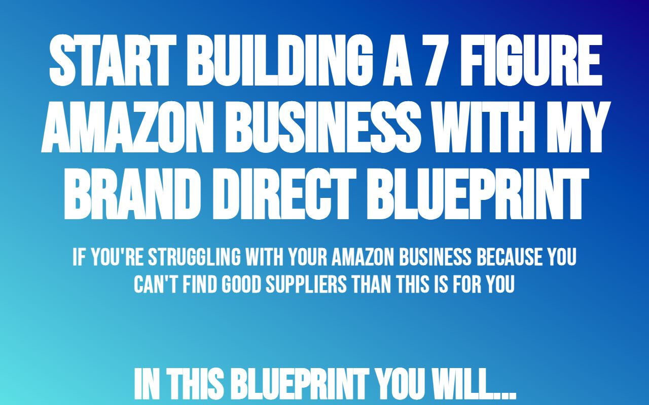 Brand Direct Blueprint